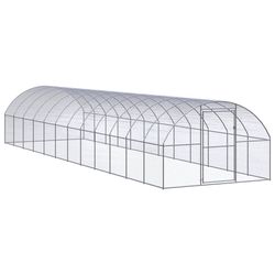 vidaXL Outdoor-Hühnerstall Verzinkter Stahl 3 x 12 x 2 m (3095468) vidaXL Outdoor-Hühnerstall Verzinkter Stahl 3 x 12 x 2 m (3095468)