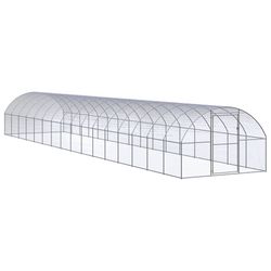 vidaXL Outdoor-Hühnerstall Verzinkter Stahl 3 x 16 x 2 m (3095469) vidaXL Outdoor-Hühnerstall Verzinkter Stahl 3 x 16 x 2 m (3095469)