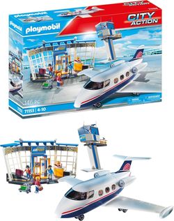 Playmobil Lidosta ar lidmašīnu un vadības torni Playmobil Lidosta ar lidmašīnu un vadības torni