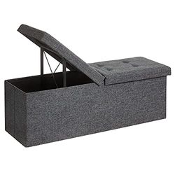 Songmics Sitzbank mit Stauraum 38 x 110 x 38 cm (LSF076) Songmics Sitzbank mit Stauraum 38 x 110 x 38 cm (LSF076)