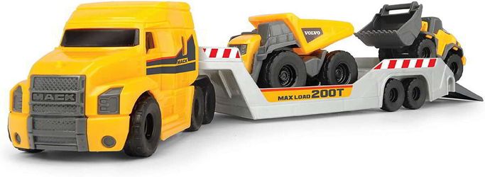 Dickie Mack Truck ar 2 Volvo transportlīdzekļiem (203725005) Dickie Mack Truck ar 2 Volvo transportlīdzekļiem (203725005)