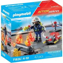 Playmobil City Action - Gāzes tvertnes dzēšana (71826) Playmobil City Action - Gāzes tvertnes dzēšana (71826)