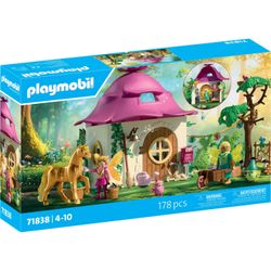 Playmobil Magic Unicorns - Mājīgs feju mājoklis ar zelta vienradzi un stalli (71838) Playmobil Magic Unicorns - Mājīgs feju mājoklis ar zelta vienradzi un stalli (71838)