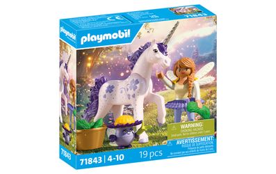 Playmobil Magic Unicorns - Kolekcijas vienradzis Laimes lavanda ar feju (71843) Playmobil Magic Unicorns - Kolekcijas vienradzis Laimes lavanda ar feju (71843)