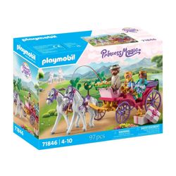 Playmobil Princess Magic - Karietes brauciens ar princesi un princi (71846) Playmobil Princess Magic - Karietes brauciens ar princesi un princi (71846)
