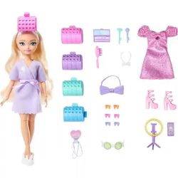 Mattel Barbie Dream Besties Get Ready With Me matu spēļu lelle (JGG38) Mattel Barbie Dream Besties Get Ready With Me matu spēļu lelle (JGG38)