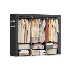Songmics Stoffskapis 45 x 188 x 176 cm (RYG009) Songmics Stoffskapis 45 x 188 x 176 cm (RYG009)