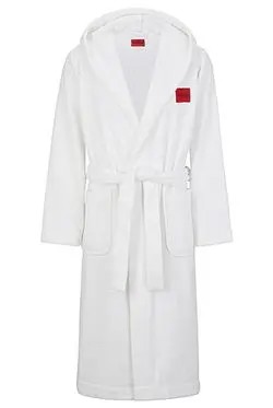 Hugo Boss Terry Gown peldmētelis ar kapuci Hugo Boss Terry Gown peldmētelis ar kapuci