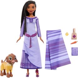 Mattel Disney Wish Asha von Rosas Piedzīvojumu komplekts (HPX25) Mattel Disney Wish Asha von Rosas Piedzīvojumu komplekts (HPX25)