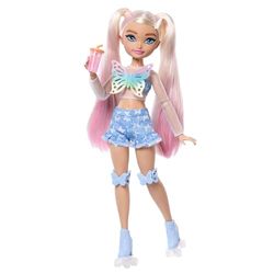 Mattel Barbie Dream Besties Malibu skrituļslidotāja modes lelle (JFX96) Mattel Barbie Dream Besties Malibu skrituļslidotāja modes lelle (JFX96)