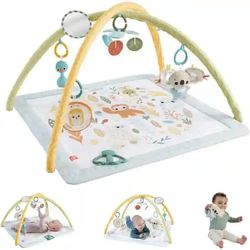 Fisher-Price Simply Senses jaundzimušā vingrošanas paklājs Fisher-Price Simply Senses jaundzimušā vingrošanas paklājs
