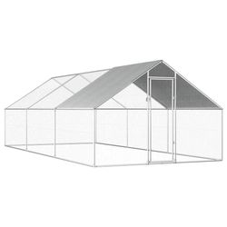 vidaXL Outdoor-Hühnerkäfig Verzinkter Stahl 2,75 x 6 x 1,92 m (170790) vidaXL Outdoor-Hühnerkäfig Verzinkter Stahl 2,75 x 6 x 1,92 m (170790)