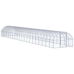 vidaXL Outdoor-Hühnerstall Verzinkter Stahl 3 x 20 x 2 m (3095470) vidaXL Outdoor-Hühnerstall Verzinkter Stahl 3 x 20 x 2 m (3095470)