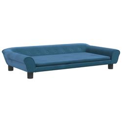 vidaXL Suņu gulta samts 100 x 50 x 21 cm (172005) vidaXL Suņu gulta samts 100 x 50 x 21 cm (172005)