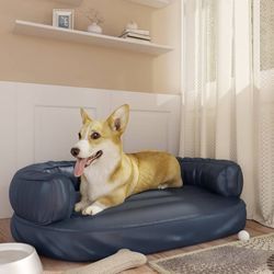 vidaXL Hundebett Ergonomisch Schaumstoff Kunstleder 88 x 65 cm (171315) vidaXL Hundebett Ergonomisch Schaumstoff Kunstleder 88 x 65 cm (171315)