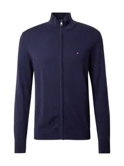 Tommy Hilfiger Pulovers ar rāvējslēdzēju un Mock Neck (MW0MW36517) Tommy Hilfiger Pulovers ar rāvējslēdzēju un Mock Neck (MW0MW36517)