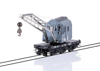 Märklin Kranvagonu komplekts ar digitālajām funkcijām (46719) Märklin Kranvagonu komplekts ar digitālajām funkcijām (46719)