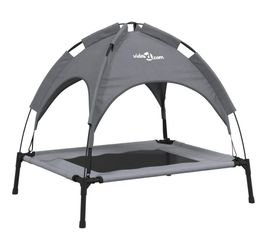 vidaXL Suņu guļvieta ar jumtu 76 x 62 cm vidaXL Suņu guļvieta ar jumtu 76 x 62 cm