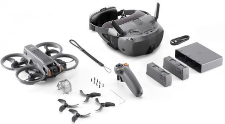 DJI Avata 2 Fly Smart komplekts (3 akumulatori) DJI Avata 2 Fly Smart komplekts (3 akumulatori)