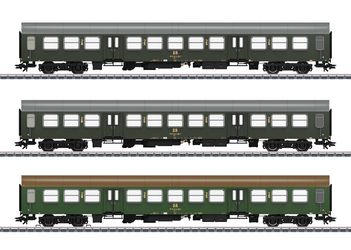 Märklin Personenwagen-Set Halberstädter Mitteleinstiegswagen (42580) Märklin Personenwagen-Set Halberstädter Mitteleinstiegswagen (42580)