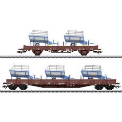Märklin Kravas vagona komplekts 2 lauksaimniecības iekārta (46407) Märklin Kravas vagona komplekts 2 lauksaimniecības iekārta (46407)