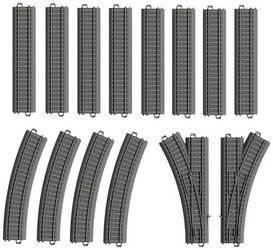 Märklin my world - plastmasas sliežu papildinājuma komplekts (23400) Märklin my world - plastmasas sliežu papildinājuma komplekts (23400)
