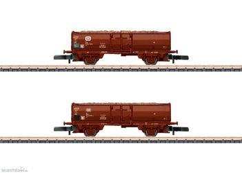Märklin Kravas vagona komplekts ar biešu kravu (82396) Märklin Kravas vagona komplekts ar biešu kravu (82396)
