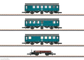 Märklin Vagonu komplekts būvvilcienam DB (87762) Märklin Vagonu komplekts būvvilcienam DB (87762)