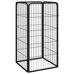 vidaXL Hundelaufstall Stahl Pulverbeschichtet 4-tlg. 50 x 50 x 100 cm (171793) vidaXL Hundelaufstall Stahl Pulverbeschichtet 4-tlg. 50 x 50 x 100 cm (171793)
