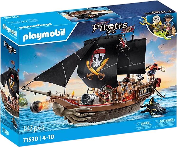 Playmobil Pirates - Lielais pirātu kuģis (71530) Playmobil Pirates - Lielais pirātu kuģis (71530)
