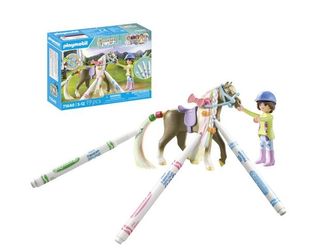 Playmobil Horses of Waterfall - Radošais komplekts ar zirgu un zīmuļiem (71640) Playmobil Horses of Waterfall - Radošais komplekts ar zirgu un zīmuļiem (71640)