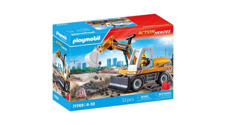 Playmobil Act!on Heroes - Lielais ekskavators (71749) Playmobil Act!on Heroes - Lielais ekskavators (71749)