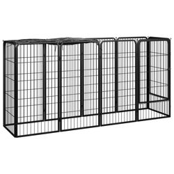 vidaXL Hundelaufstall Tērauds Pulvera pārklājums 10-gab. 200 x 50 x 100 cm (3115948) vidaXL Hundelaufstall Tērauds Pulvera pārklājums 10-gab. 200 x 50 x 100 cm (3115948)