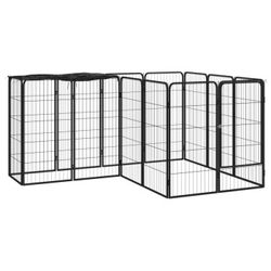 vidaXL Hundelaufstall Tērauds Pulvera pārklājums 200 x 150 x 100 cm (3115949) vidaXL Hundelaufstall Tērauds Pulvera pārklājums 200 x 150 x 100 cm (3115949)