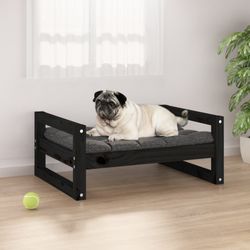 vidaXL Hundebett Massivholz Kiefer 65,5 x 50,5 x 28 cm (821476) vidaXL Hundebett Massivholz Kiefer 65,5 x 50,5 x 28 cm (821476)