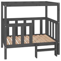vidaXL Hundas gulta masīvkoks priede 105,5 x 83,5 x 100 cm (822389) vidaXL Hundas gulta masīvkoks priede 105,5 x 83,5 x 100 cm (822389)
