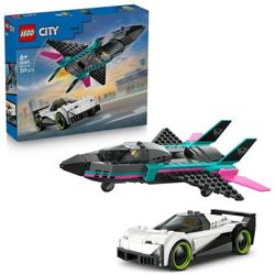 LEGO City Düsenflieger vs. Rennauto (60489) LEGO City Düsenflieger vs. Rennauto (60489)