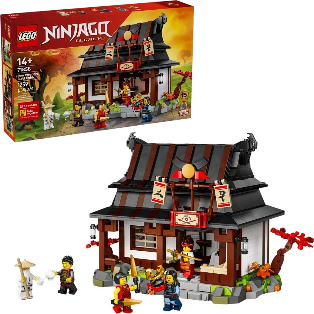 LEGO NINJAGO 15 gadu jubileja Četru ieroču kalve (71858) LEGO NINJAGO 15 gadu jubileja Četru ieroču kalve (71858)