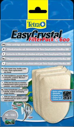 Tetra EasyCrystal Filter Pack C 600 3 gab. Tetra EasyCrystal Filter Pack C 600 3 gab.