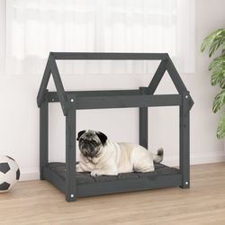 vidaXL Hundas gulta masīvkoks priede 71 x 55 x 70 cm (822204) vidaXL Hundas gulta masīvkoks priede 71 x 55 x 70 cm (822204)