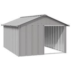 vidaXL Hundehütte Verzinkter Stahl 116,5 x 153 x 81,5 cm (171543) vidaXL Hundehütte Verzinkter Stahl 116,5 x 153 x 81,5 cm (171543)