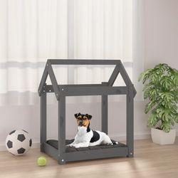 vidaXL Hundas gulta masīvkoks priede 61 x 50 x 70 cm (822199) vidaXL Hundas gulta masīvkoks priede 61 x 50 x 70 cm (822199)