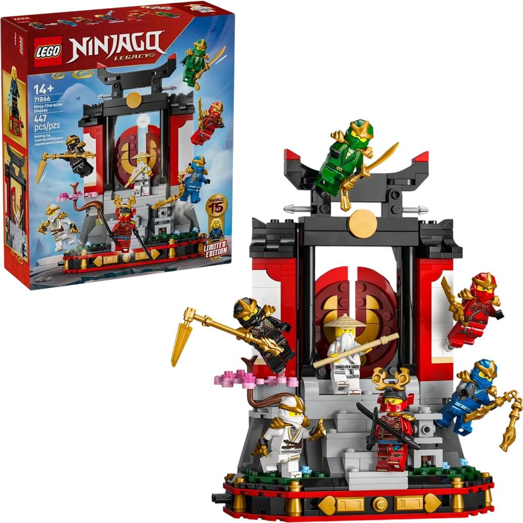 LEGO NINJAGO 15 gadu jubileja: Ninja varoņi izstādīšanai (71866) LEGO NINJAGO 15 gadu jubileja: Ninja varoņi izstādīšanai (71866)