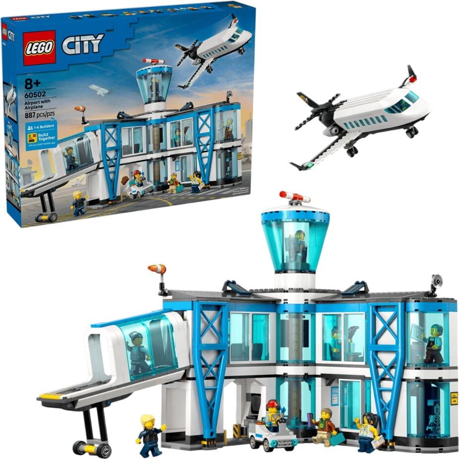 LEGO City Flughafen mit Flugzeug (60502) LEGO City Flughafen mit Flugzeug (60502)