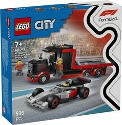 LEGO City F1 kravas auto ar Audi F1 sacīkšu auto (60493) LEGO City F1 kravas auto ar Audi F1 sacīkšu auto (60493)