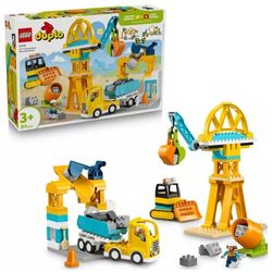 LEGO DUPLO būvlaukums ar būvniecības transportlīdzekļiem 3-in-1 komplekts (10476) LEGO DUPLO būvlaukums ar būvniecības transportlīdzekļiem 3-in-1 komplekts (10476)