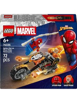 LEGO Marvel Spider-Man vs. Ghost Rider uz viņa motocikla (76335) LEGO Marvel Spider-Man vs. Ghost Rider uz viņa motocikla (76335)