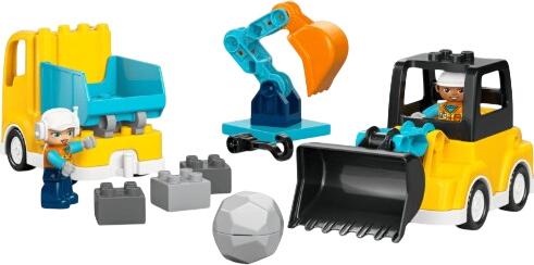 LEGO DUPLO Būvniecības transportlīdzekļi 3-in-1 komplekts (10475) LEGO DUPLO Būvniecības transportlīdzekļi 3-in-1 komplekts (10475)