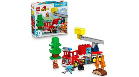 LEGO DUPLO ugunsdzēsēju mašīna ar šļūteni un ugunsdzēsēju (10473) LEGO DUPLO ugunsdzēsēju mašīna ar šļūteni un ugunsdzēsēju (10473)