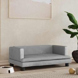vidaXL Hundebett Samt 80 x 45 x 30 cm (171895) vidaXL Hundebett Samt 80 x 45 x 30 cm (171895)